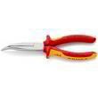 Плоскі круглогубці з ріжучими кромками Knipex 26 26 200 (загнуті)