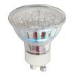 лед.лампа DELUX GU-10 230V 20 LED зеленый