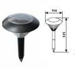светильник внешний DELUX SOLAR 02 LED черный