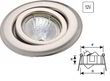светильник точечый DELUX HL11002R MR11 12V хром