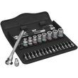Набір WERA ZYKLOP METAL PUSH 8100 SA 10, привід 1/4, 05004020001, дюймовий