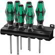 Набір викруток+ підставка, Wera Kraftform Plus Lasertip 335/350/355/6 05105622001