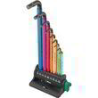 Набір Г-подібних ключів WERA 950/9 Hex-Plus Multicolour 3, пластиковий тримач, 05133165001
