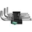 Набор Г-образных ключей WERA, 950/9 Hex-Plus 3, метрических, хромированных, 05133163001
