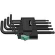 Набір Г-подібних ключів, Wera 967 PKL/9 TORX®, BlackLaser 05024242001