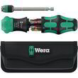Отвертка с трещоткой и битами WERA Kraftform Kompakt 25 RA-R в сумке, 05051515001