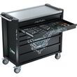Візок інструментальний з нержавійки WERA 9701 Tool Rebel roller cabinet Stainless XXL 1, 188 од. 05150131001