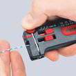 Знімач ізоляції модель Mini Knipex 12 80 100 SB. Фото-3