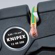 Автоматичний інструмент для видалення ізоляції Knipex 12 50 200. Фото-3