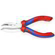 Плоские круглогубцы с режущими кромками Knipex 25 25 160 (загнутые). Фото-2