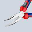 Плоские круглогубцы с режущими кромками Knipex 25 25 160 (загнутые). Фото-6