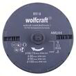 Набор корончатых сверл Ø 68, 74, 80, 90, 100 Wolfcraft 8918000. Фото-3