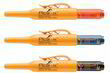 Маркер фірмовий з довгим носиком Pica-Ink Deep Hole Marker, 150/40 червоний. Фото-4