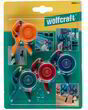Пружинний затискач із присосом 4 шт MICROFIX S 20 Wolfcraft 3663000. Фото-2