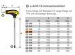 Викрутка TORX с L - подібною ручкою TTx15 Proxxon 22446. Фото-2