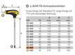 Викрутка TORX с L - подібною ручкою TTx45 Proxxon 22458. Фото-2