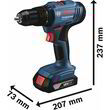 Дрель-шуруповерт Bosch GSB 183-LI Professional 06019K9101. Фото-5