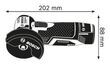 Акумуляторна кутова шліфмашина Bosch GWS 12V-76 Professional без акб та з/п (06019F2000). Фото-2