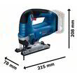 Акумуляторний лобзик Bosch GST 185-LI Professional 06015B3021. Фото-3