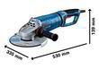 Кутова шліфмашина Bosch GWS 27-230 JR Professional 06018C7320. Фото-3
