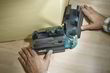 Угломер и стусло 100мм Wolfcraft (6948200). Фото-6