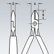 Кусачки бокові для електроніки Knipex (77 01 115). Фото-2