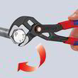 Высокотехнологичные сантехнические клещи Knipex Cobra® QuickSet фосфатированные, серого цвета 300 mm Knipex 87 21 300. Фото-4