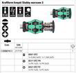 Ручка-битодержатель WERA Kraftform Kompakt Stubby Magazin 2, 05008874001. Фото-11