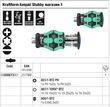 Ручка-битодержатель WERA Kraftform Kompakt Stubby Magazin 1, 05008873001. Фото-10
