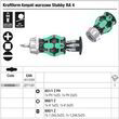 Ручка битодержатель с трещоткой WERA Kraftform Kompakt Stubby RA 4, 05008886001. Фото-7