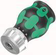 Ручка битодержатель с трещоткой WERA Kraftform Kompakt Stubby RA 1, 05008883001. Фото-2
