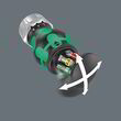 Ручка битодержатель с трещоткой WERA Kraftform Kompakt Stubby RA 1, 05008883001. Фото-5