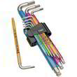 Набор Г-образных ключей WERA 3950/9 Hex-Plus Multicolour HF Stainless 1, метрических, нержавеющая сталь, с фиксирующей функцией, 05022699001. Фото-2