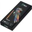 Набор Г-образных ключей WERA, 3950/9 Hex-Plus Multicolour Stainless 1, метрических, нержавеющая сталь 05022669001. Фото-3