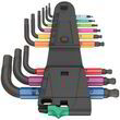 Набір Г-подібних ключів, метричних, BlackLaser950 / 9 Hex-Plus Multicolour 2, 05133164001. Фото-2