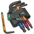 Набір Г-подібних ключів, метричних, BlackLaser950 / 9 Hex-Plus Multicolour 2, 05133164001. Фото-3