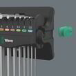Набір Г-подібних ключів WERA 950/9 Hex-Plus 8, хромованих, пластиковий тримач, 05022102001. Фото-13
