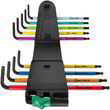 Набор Г-образных ключей WERA, 967/9 TX BO Multicolour 1 BlackLaser 05024335001. Фото-2