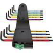 Набор Г-образных ключей Wera 967 SPKL/9 TORX® BO Multicolour 05073599001 (С магнетизатором). Фото-2