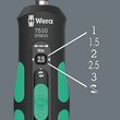 Отвертка динамометрическая реверсная с битами WERA 7510/14 Safe-Torque Speed Tool set, 05075840001. Фото-4