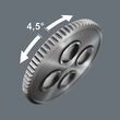 Набор инструментов WERA Kraftform Kompakt 400 RA Set 2, 05023470001. Фото-4