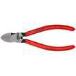 Кусачки бокові для пластмаси 160 мм Knipex 72 01 160. Фото-3