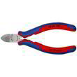 Кусачки бокові для пластмаси 125 мм Knipex 72 02 125. Фото-3