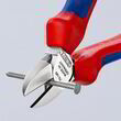 Кусачки бокові хромовані 140 мм Knipex 70 05 140. Фото-6