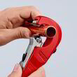 Труборез Knipex TubiX® для медных, латунных и нержавеющих труб, 6-35мм, 90 31 02 BK. Фото-6