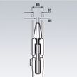 Переставные клещи гаечный ключ Knipex 86 03 150. Фото-6