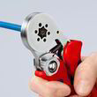 Инструмент для опрессовки контактных гильз Knipex, с автонастройкой, 97 55 14. Фото-6