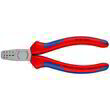 Інструмент для обжиму контактних гільз 145 mm Knipex 97 62 145 A. Фото-3