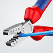 Інструмент для обжиму контактних гільз 145 mm Knipex 97 62 145 A. Фото-4