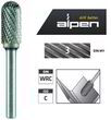 Борфреза закругленная твердосплавная ALPEN-MAYKESTAG, WRC, Ø10x65, зуб 3, привод Ø6mm 0779306110100. Фото-3